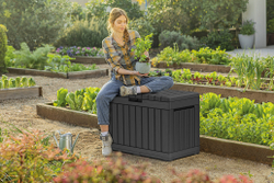 Пластиковый сундук Keter Kentwood 190 л graphite