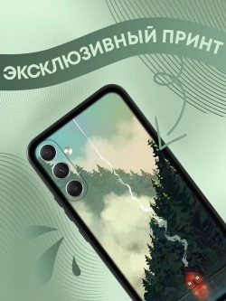 Чехол на Samsung A54 с принтом