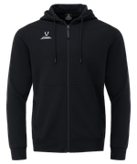 Худи на молнии ESSENTIAL Cotton Zip Hoodie, черный