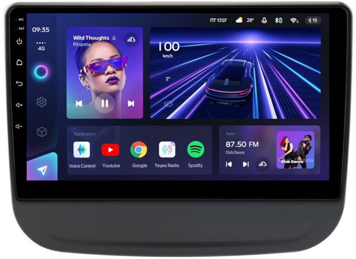 Магнитола для Chevrolet Equinox 2016+ - Teyes CC3L монитор 10" IPS на Android 10, CarPlay, 4G SIM-слот