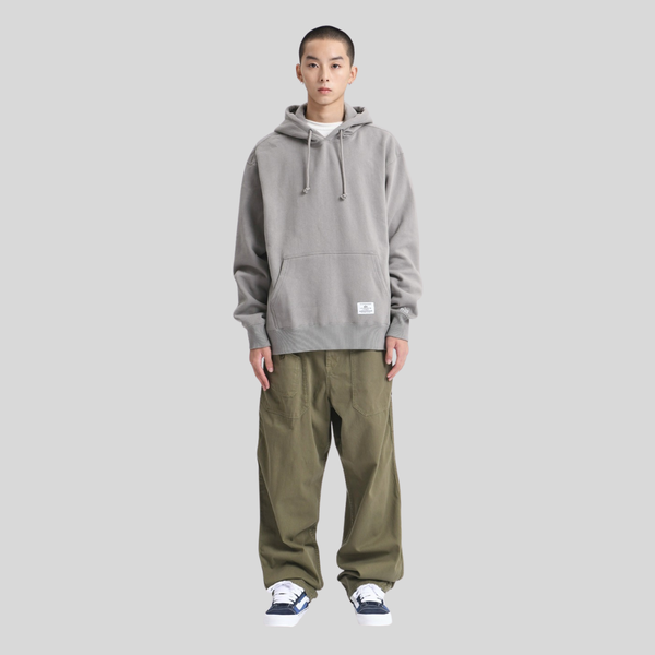 Толстовка Alpha Industries Essential Hoodie Mid Grey (Серая)