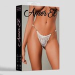 Ажурные стринги White (L)