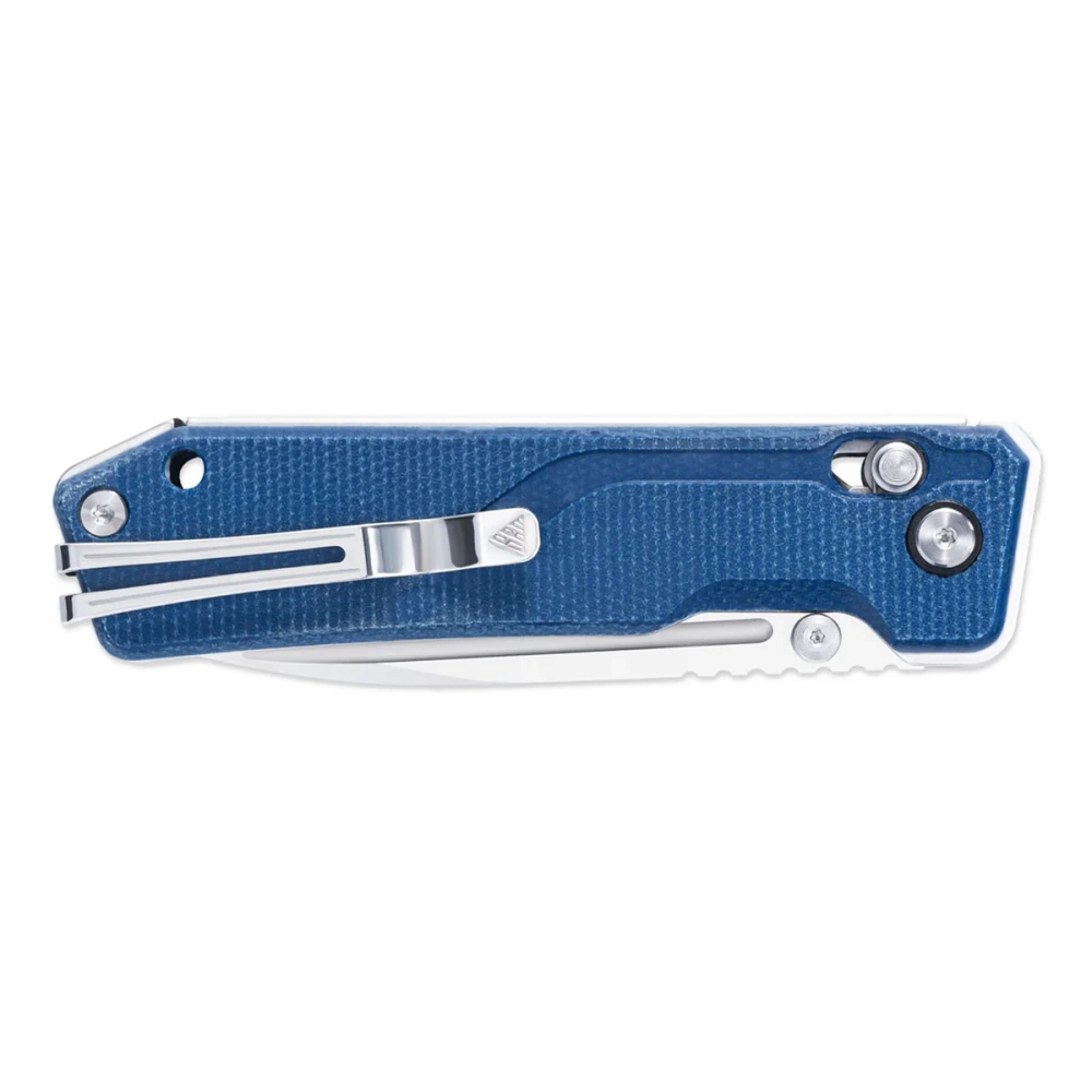 Нож складной SRM 7228B-ME2 Rubik Large (140Cr Laminated, Blue Micarta)
