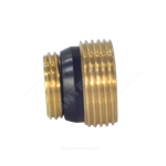 Переходник латунь 1/2"x3/4" под евроконус НР R483 Giacomini R483Y023