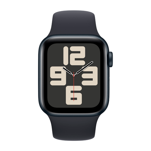 Умные часы Apple Watch SE 2 (2024) GPS, 40mm, Midnight Aluminium Case with Sport Band S/M, Midnight (Темная ночь)