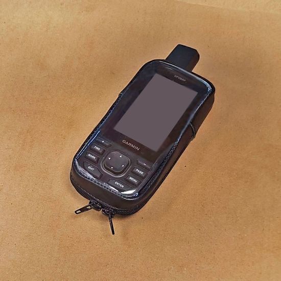 Чехол для Garmin GPSmap 67 кожаный (Point 02-131)
