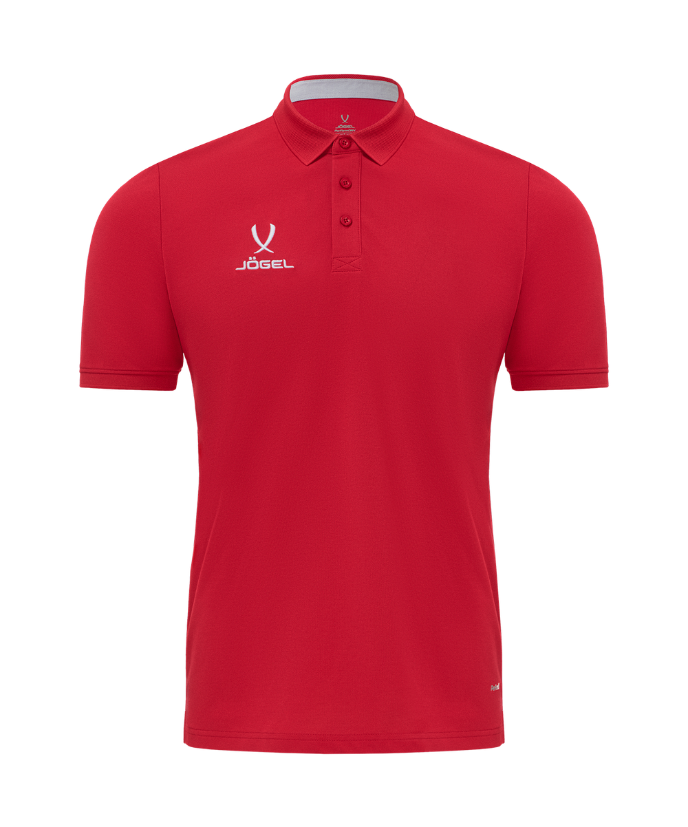 Поло JÖGEL PREMIER PerFormDRY CVC Polo, красный