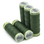 Нитки отделочные Gutermann Top Stitch 30 (30 метров), 5 кат. | 931 зеленый мох