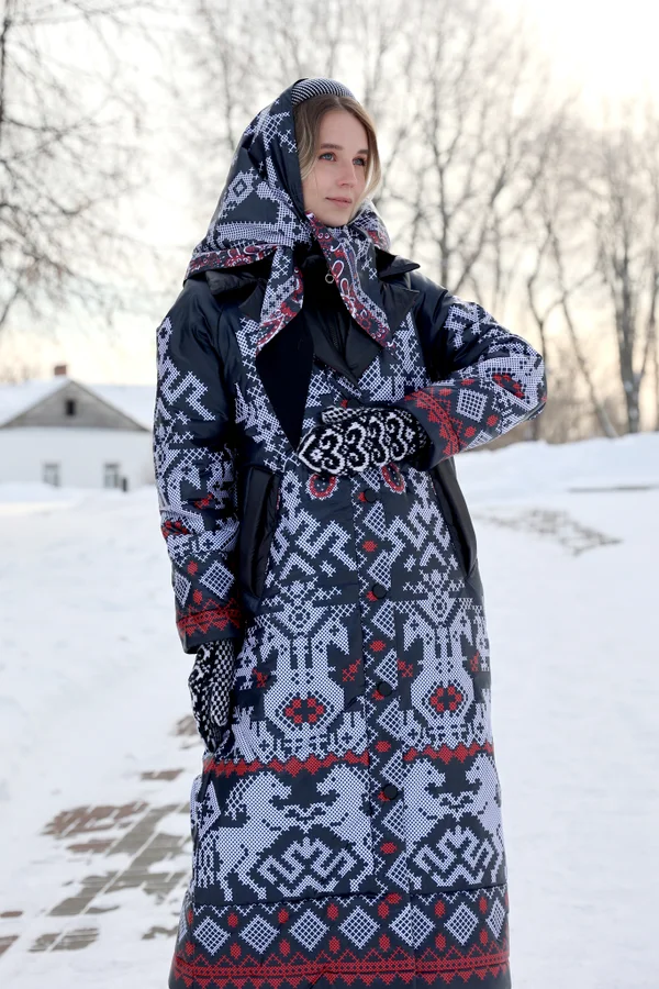 Пальто "Мороз-3. Вечорка"