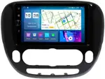 Магнитола для KIA Soul 2 2014-2019 (кондиционер, рамка глянцевая) - Parafar PF526FHDAV на Android 13, CarPlay, 4G SIM-слот