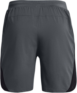 Мужские теннисные шорты Under Armour Launch SW 7" Short - pitch gray/reflective