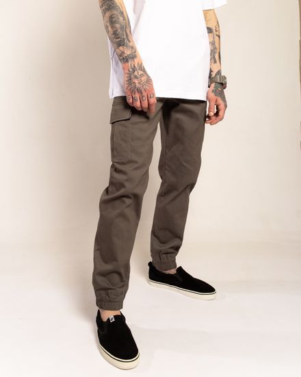 Брюки COOL PENGUIN Jogger Twill Lycra (Т.Серый)
