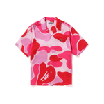 A Bathing Ape Abc Camo Open Collar Shirt