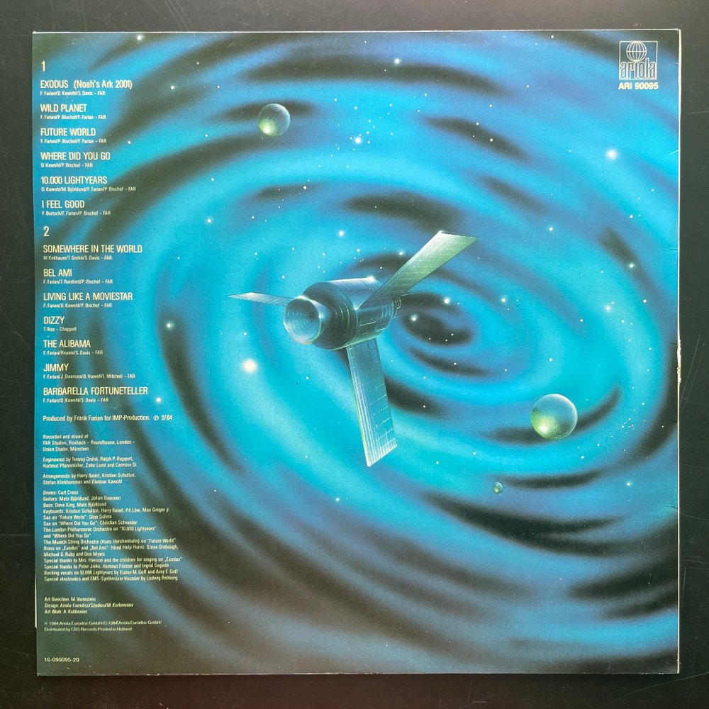 Boney M. - Ten Thousand Lightyears (Скандинавия 1984г.)