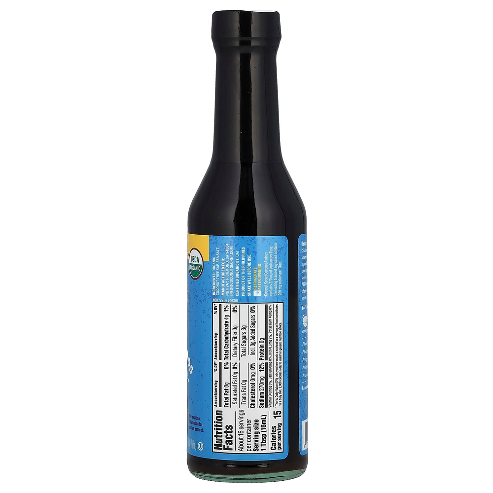 Coconut Secret, Coconut Aminos, оригинальные, 237 мл (8 жидк. унц.)