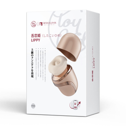 Стимулятор BeYourLover Lippy (Губы) вакуумно-волновой с функцией лизания и нагревом