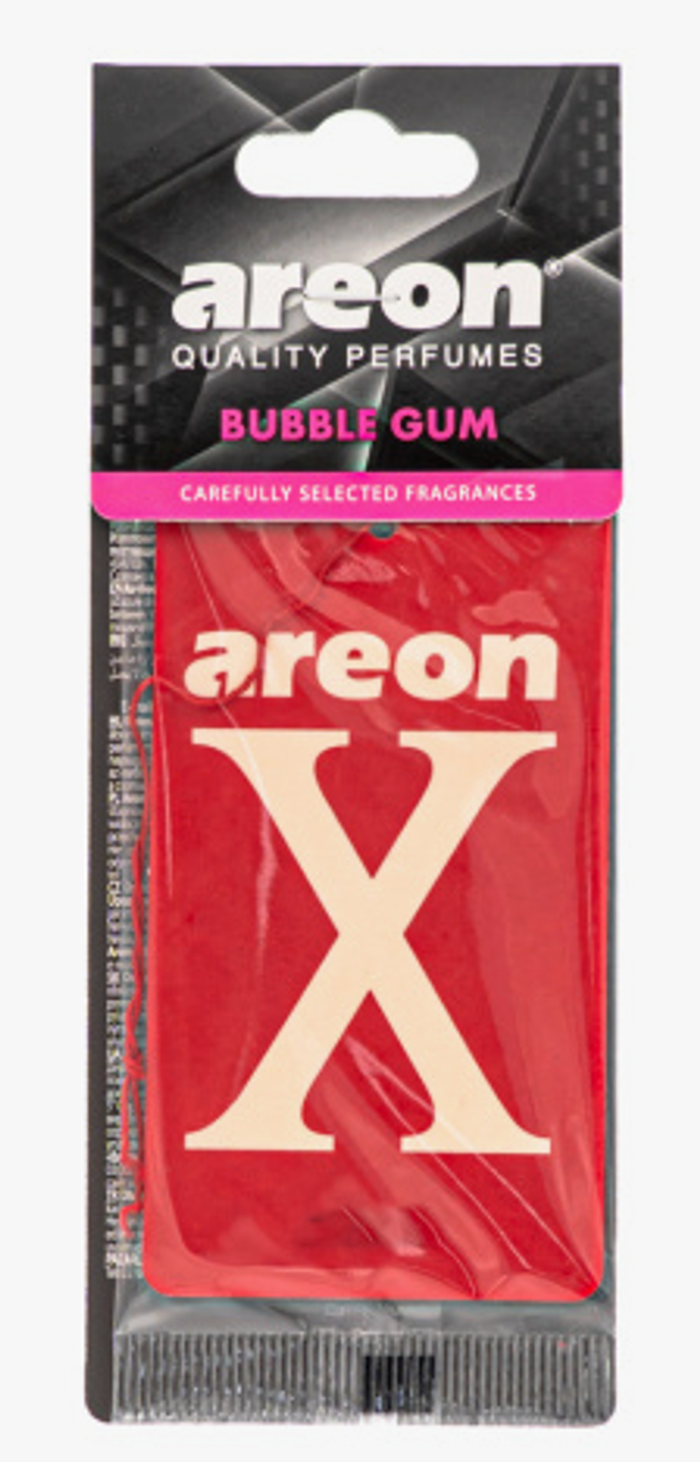 Ароматизатор сухой AREON  Х-ver   Red-Bubble Gum/Красный Бабл Гам