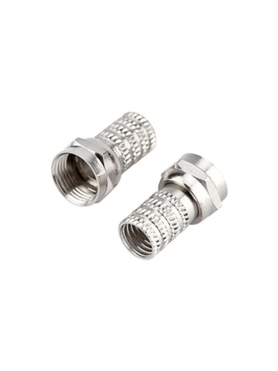 Разъем F RG-6 (03-008C) (уп.100шт) Rexant 05-4003.