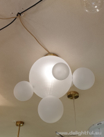 Bolle Frozen ceiling lamp  by Giopatto