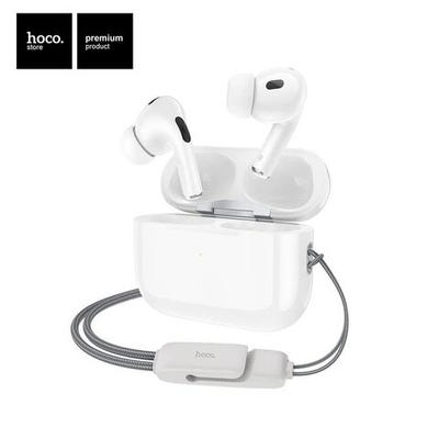 Наушники внутриканальные HOCO EW77 True, пластик, bluetooth 5.4, микрофон, цвет: белый
