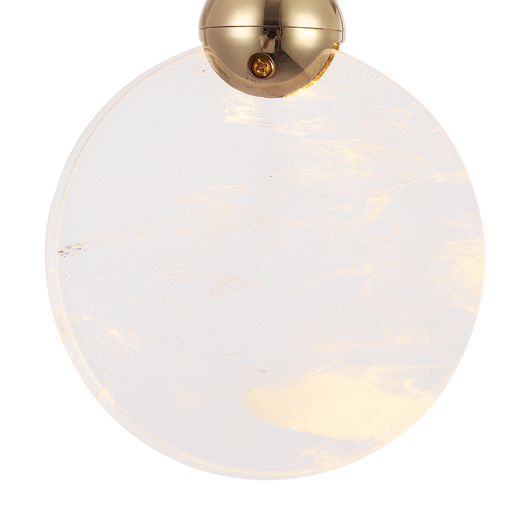 Подвесной светодиодный светильник Crystal Lux CIELO SP3W LED GOLD
