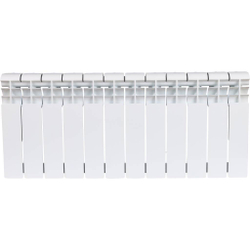 ROMMER Profi BM 350 (BI350-80-80-130) 12 секций радиатор биметаллический (RAL9016)