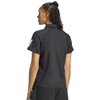 Женское теннисное поло Adidas Club Climacool 3-Stripes - black