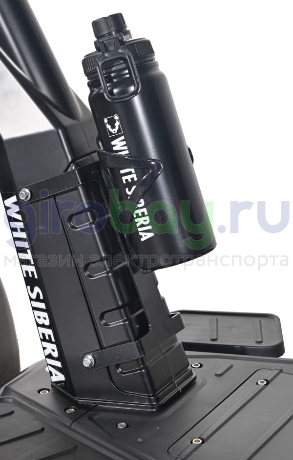 Электроскутер WHITE SIBERIA PRO BLACK EDITION 5000W (60V/40Ah)