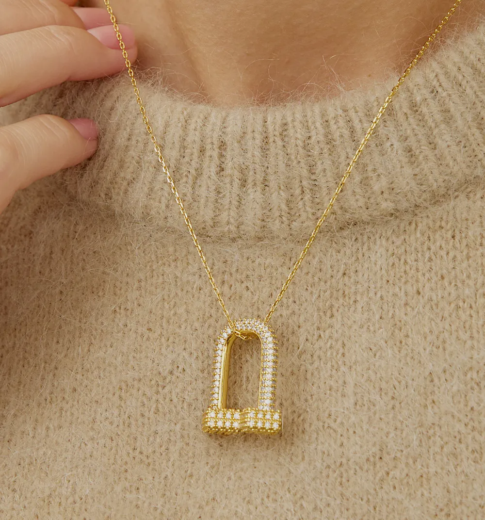 СЕРЬГИ "STATEMENT 2 IN 1"