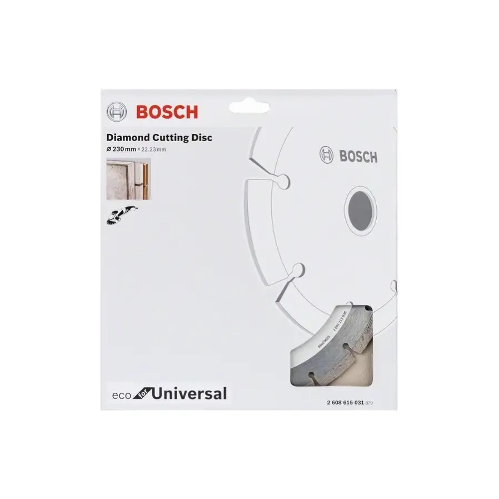 Алмазный отрезной круг ECO for Universal 230 мм, 10 шт. BOSCH 2608615044