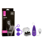 Набор для женщин Hers Kegel Kit (Цвет: фиолетовый, серебряный)