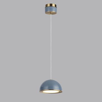 Подвес 6W 3000K светлая 5452/6LA бронза/синий LULU Odeon Light Exclusive