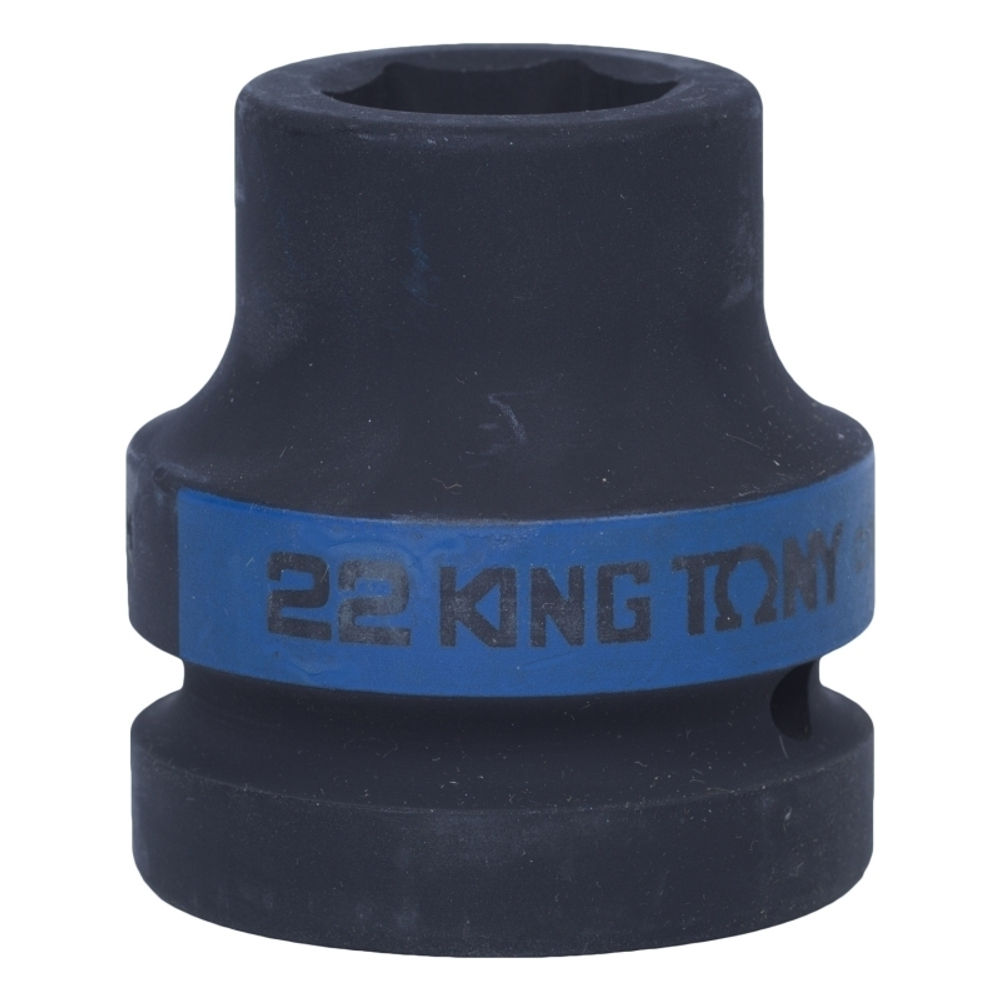 KING TONY (853522M) Головка торцевая ударная шестигранная 1", 22 мм