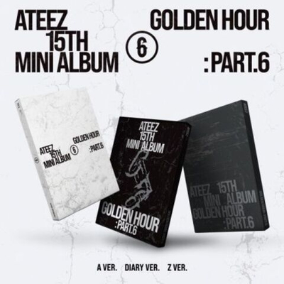 (ПРЕДЗАКАЗ) Альбом ATEEZ - GOLDEN HOUR : PART.6 15th Mini Album RANDOM Version