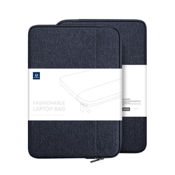 Легкая горизонтальная сумка чехол темно-синего цвета (Navy Blue) для ноутбука или планшета размером от 15.5 до 16 дюймов, серия LBDB Series