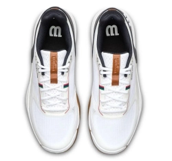 Мужские теннисные кроссовки Wilson Rush Pro 5 - white/navy blazer/gum1a