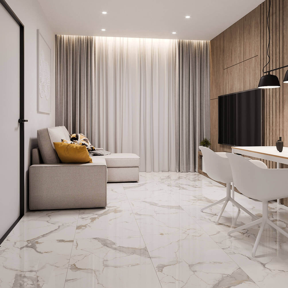 ARTCER Eco Carrara White 5.5 mm 60x120