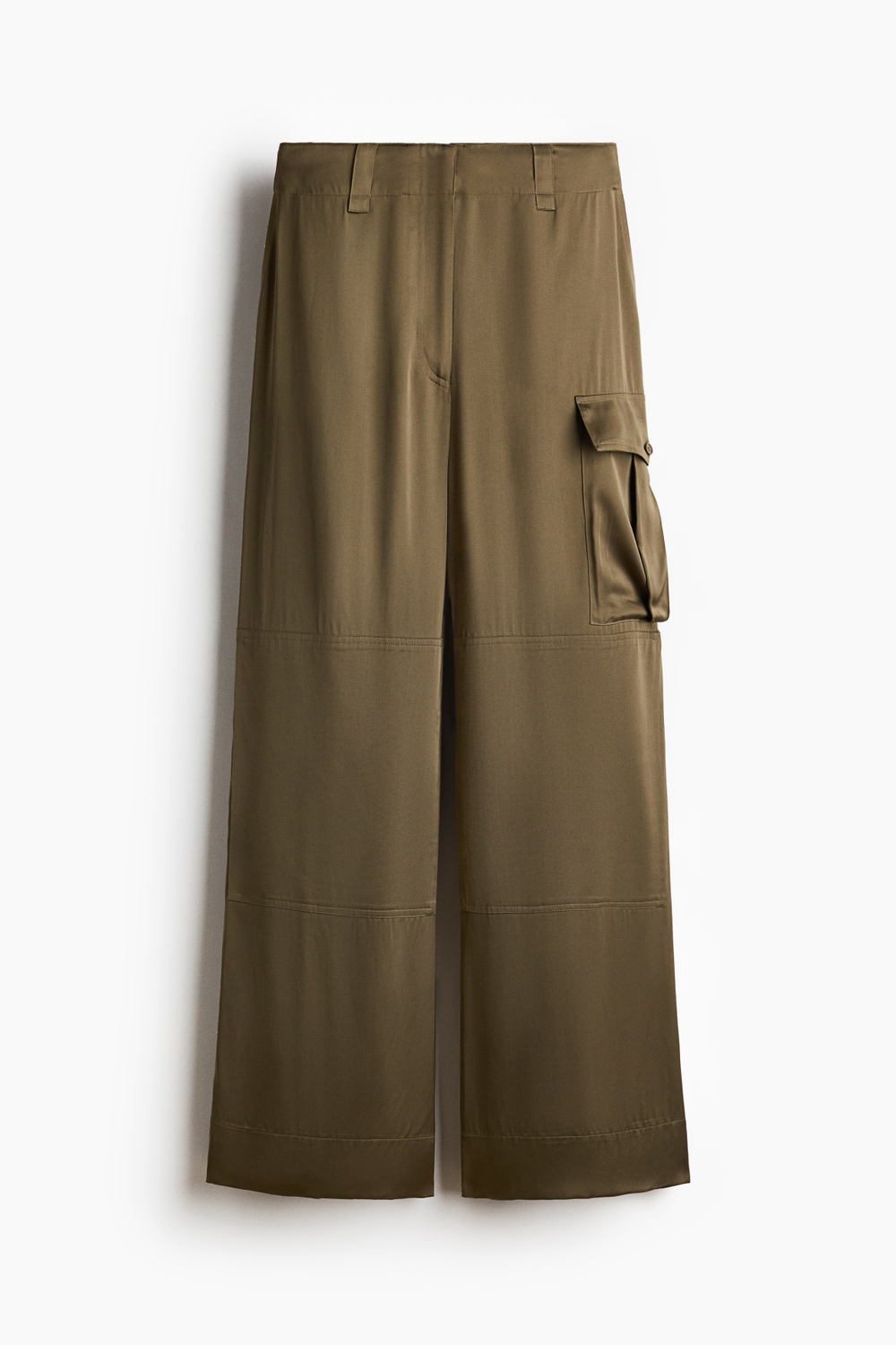 Атласные брюки-карго - H&M