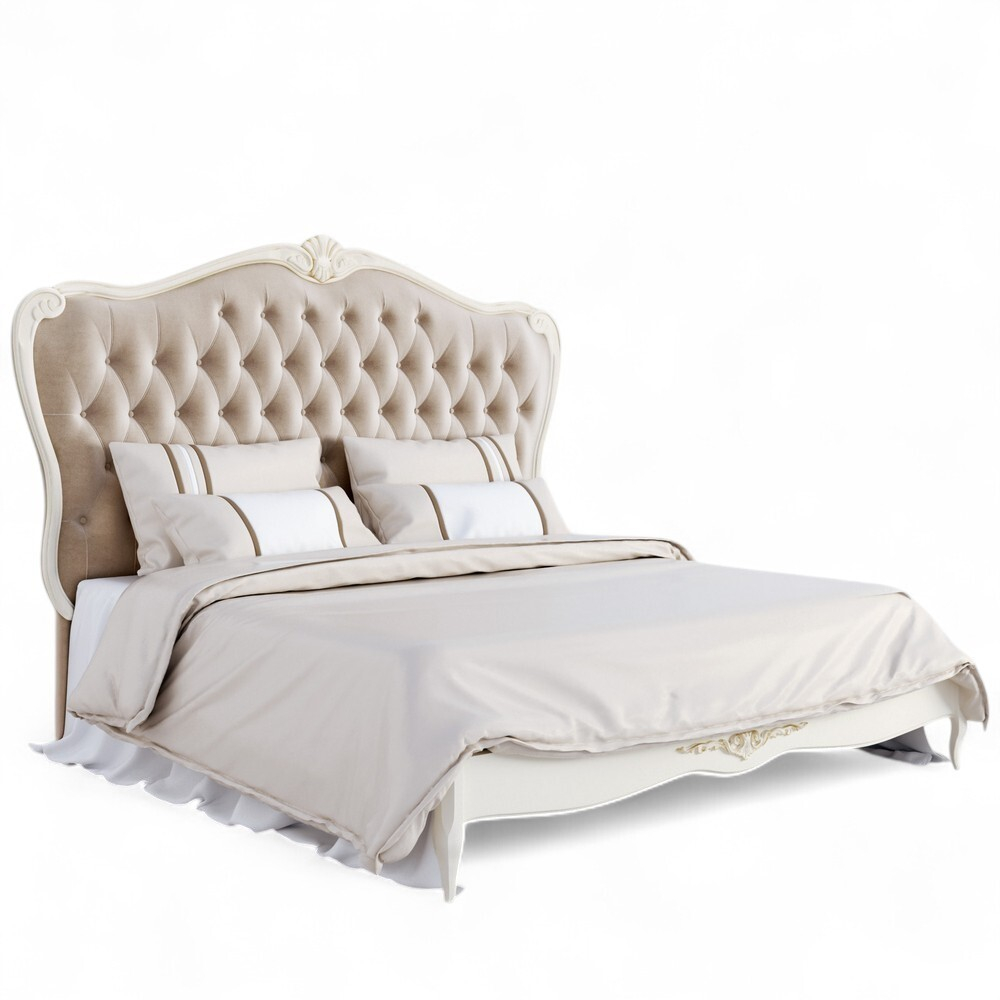 Кровать с мягким изголовьем 180*200 A528