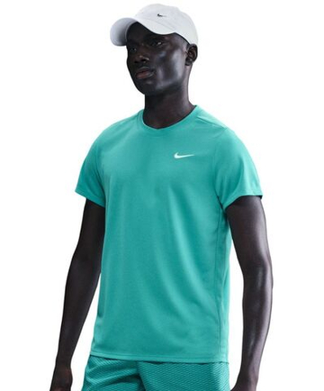 Теннисная футболка Nike Court Victory - washed teal/white