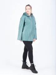 Куртка женская кожаная большие размеры