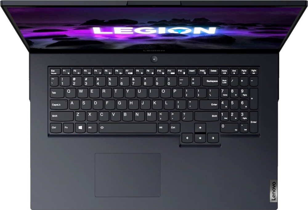 Ноутбук 17,3" Lenovo Legion 5 17ITH6H Core i7 11800H/2x8Gb/1Tb SSD/NV RTX3060 6Gb/17.3" FullHD/Win11 Синий (82JM002LRU)
