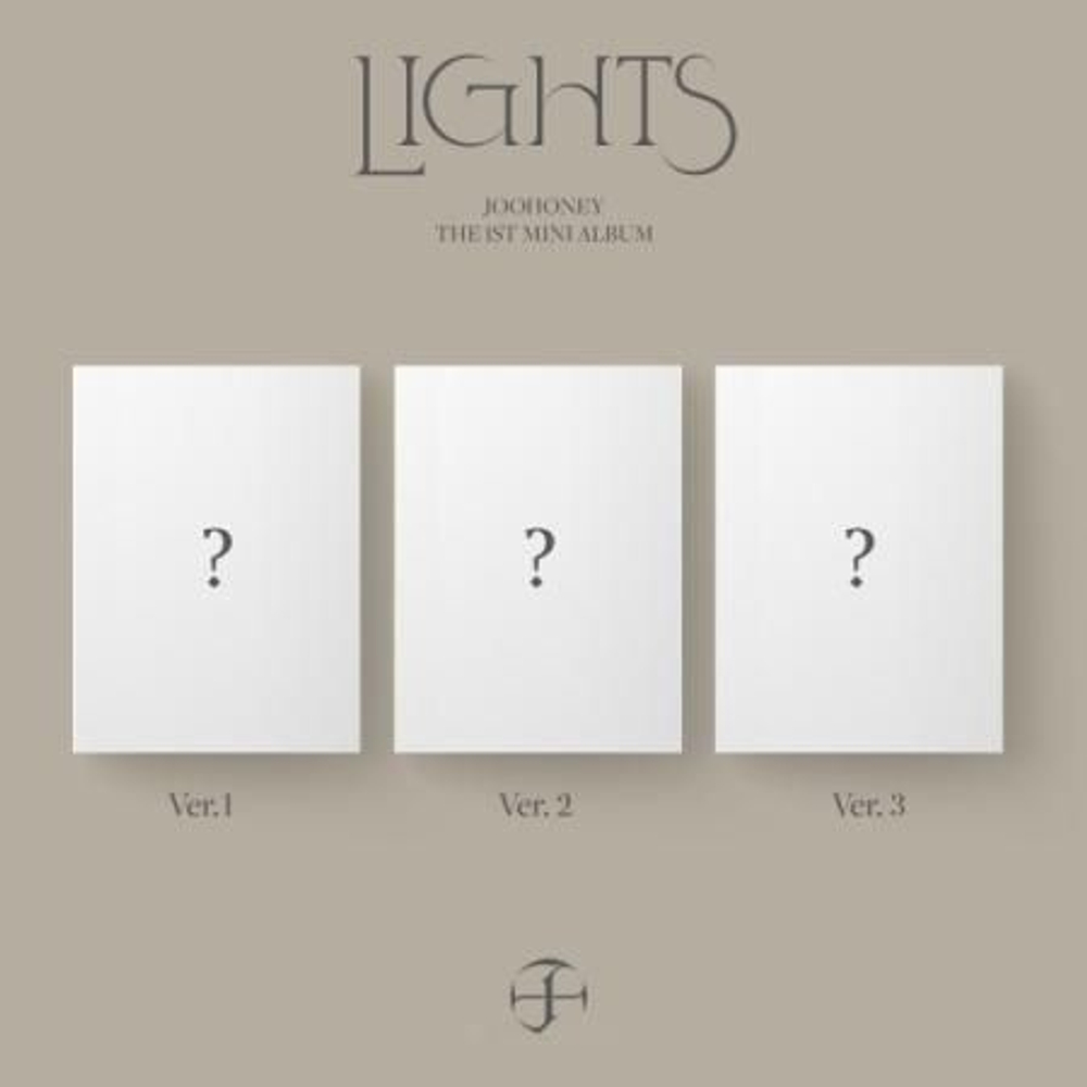 Альбом JOOHONEY - LIGHTS 1st Mini Album RANDOM Version