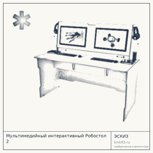 Мультимедийный интерактивный Робостол 2 — от 508 000 ₽