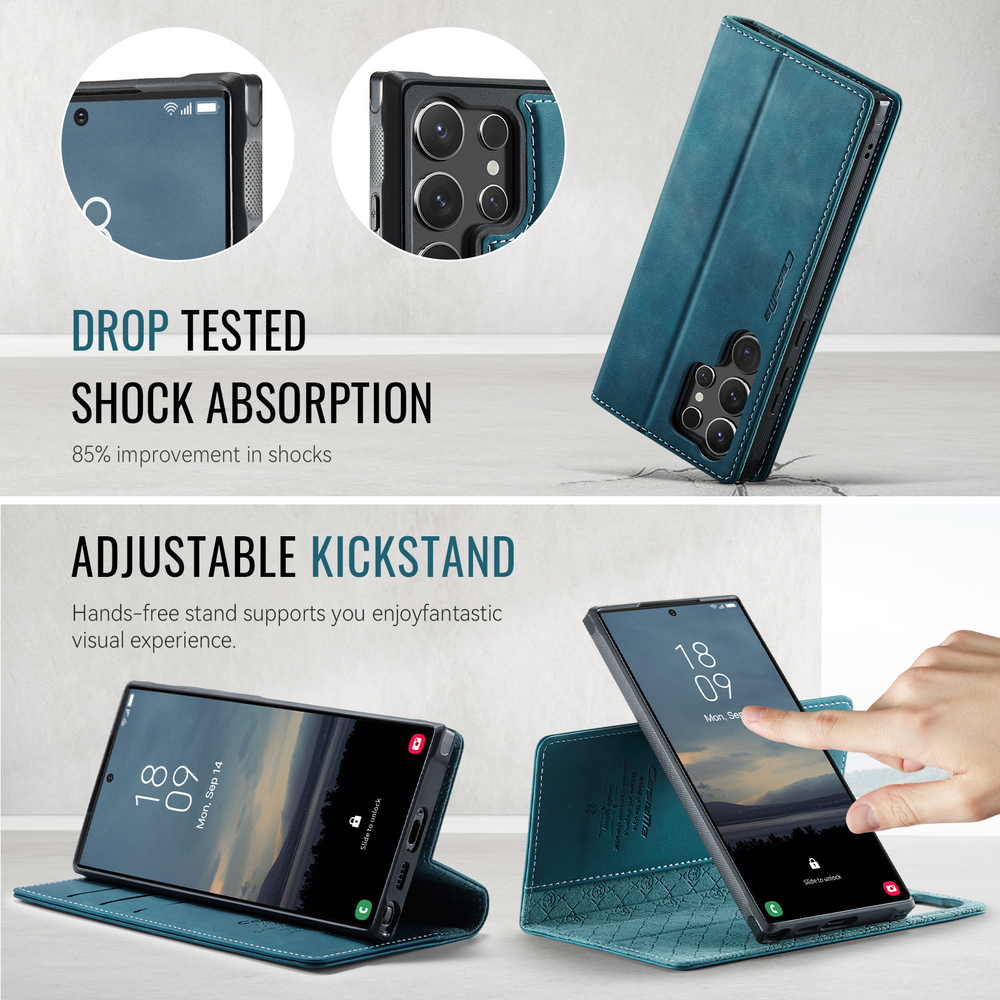 Чехол-кошелек CaseMe 2 in 1 MagSafe Samsung Galaxy S23 Ultra