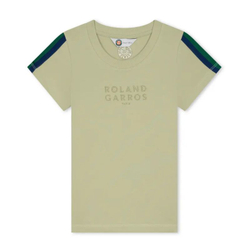 Футболка для девочки Roland Garros Color Lines - green