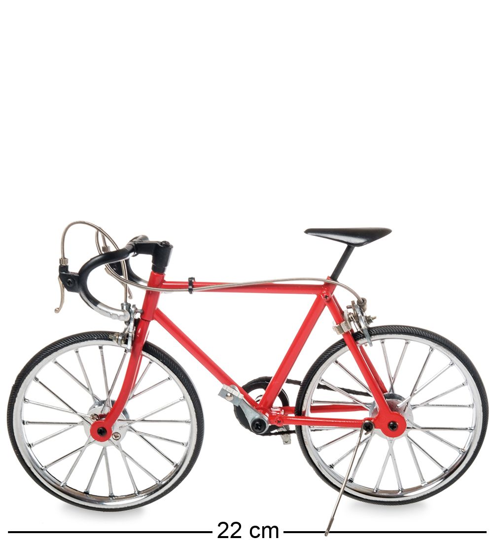 VL-19/1 Фигурка-модель 1:10 Велосипед гоночный «Roadbike» красный