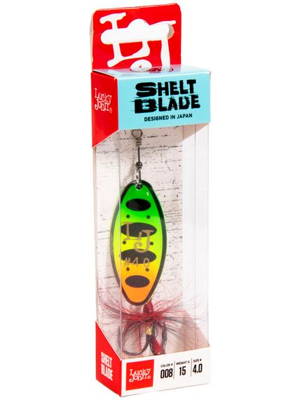 Блесна вращ. Lucky John SHELT BLADE 04 15,0г 008