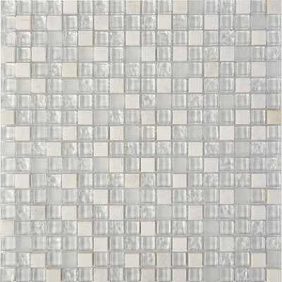 Мозаика PIX715 из мрамора и стекла (15x15)