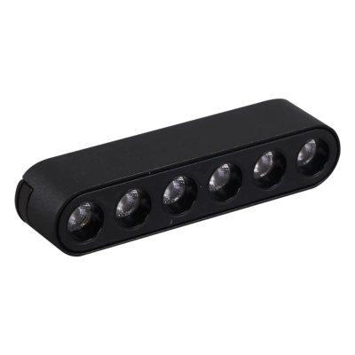 13002-9.3-001UR magnetic LED6W BK Reluce, LED